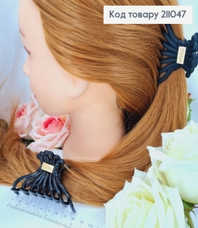 Краб пластик 8см черный Паучек  211047 фото