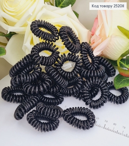 Резинка Пружинка №11 3,5 см чорна  252011 фото 1
