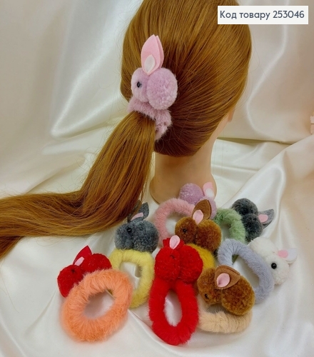 Резинка детская Пушок Зайчик в ас  253046 фото 1