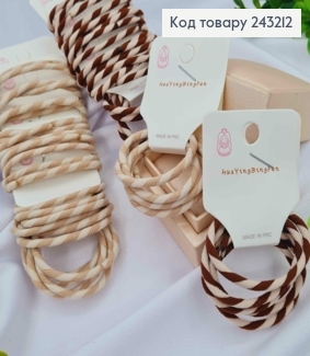 Резинка шнурок на планшетке (5шт), 4см, Цвета в ассортименте 243212 фото