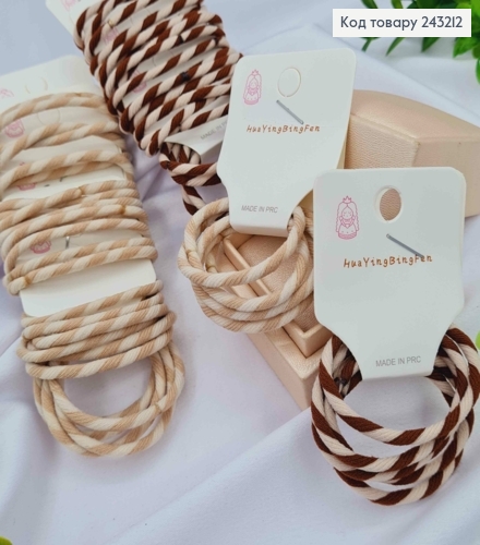 Резинка шнурок на планшетке (5шт), 4см, Цвета в ассортименте 243212 фото 1