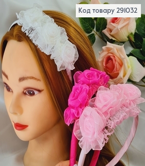 Обруч пластик в ткани Детский в асс. 291032 фото