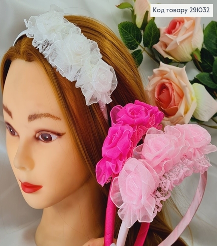 Обруч пластик в ткани Детский в асс. 291032 фото 1