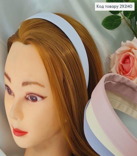 Обруч пластик ЕкоШкіра  в  асорт., ручна робота, Україна 292140 фото 1