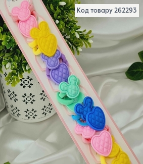 Резинки (20шт) "Микки Маус+ Сердце" (2,5см) в ассортименте 262293 фото