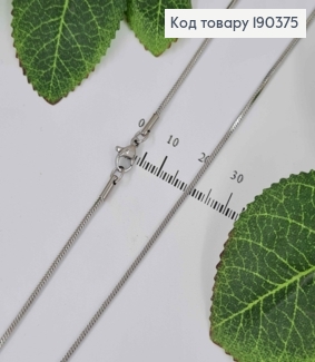 Цепочка родственная, Снейк граненый, шир.0,2мм, дл.45см, Xuping 18K 190375 фото