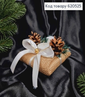 Интерьерная декоративная Подставка-Подсвечник, 10*10см, цвета в ассортименте, ручная работа 620525 фото