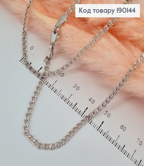 Ланцюжок 3мм довжина 50 см родоване  Xuping 190144 фото