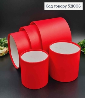 Набор Коробок 5шт, Без крышки, Красного цвета 17,5*20,5см, 16*18,5см, 14*16,5, 12*14,5, 11*12,5см. 521006 фото