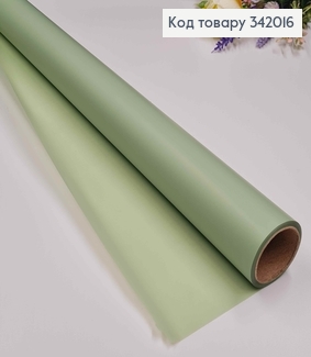 Пленка однотонная, цвет БОЛОТНЫЙ, рулон 66см*8,5ярды, 65мкр 342016 фото