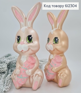 Новогодняя фигура Заяц КАПУЧИНО, 27,5*12см, Украина 612304 фото