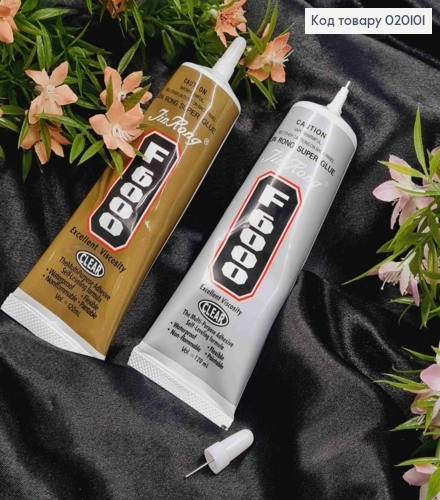 Клей F6000 силиконовый герметик для: дерева, металла, керамики, пластика, стекла, кожи, 120мл 020101 фото 1