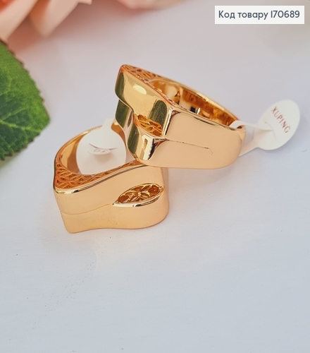 Кольцо "Современость", Xuping 18К 170689 фото 1
