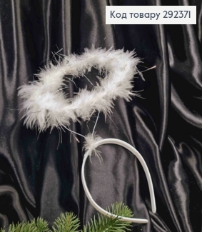 Обруч для волос НИМБ, диаметр 15см 691182 фото