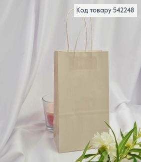 Пакет крафтовый 13*21*8см Серый 542248 фото