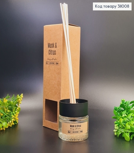 Аромадизузор BISPOL Мускус - Цитрусовые 50 мл 311008 фото 1