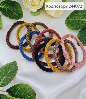 Резинка шнурок кручений в ас. 10 шт/уп. 244072 фото