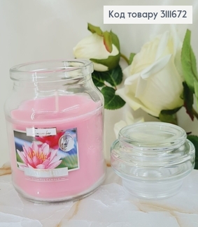 Аромасвечка в банке BISPOL Водяная лилия 120 г/ 28 часов 71-44 313038 фото