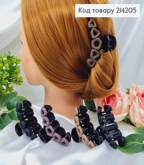 Краб каучук, черный, с цветными фигурками, в ассорт. 7,5см 214205 фото