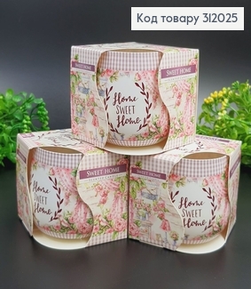 Аромасвечи стакан BISPOL Милый дом 100 г / 20 часов, 71s-11 312025 фото