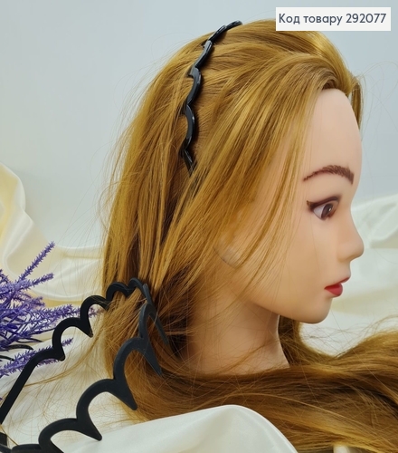 Обруч гребень каучук в асс. 292077 фото 1