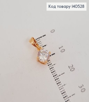 Кулон  з камінцем 0,6 см  Xuping 18К 140528 фото