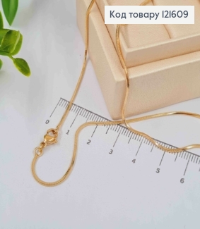 Цепочка плетения СНЕЙК, длина 35см Xuping 18K 121609 фото