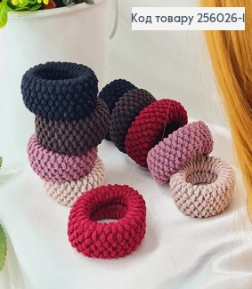 Рез инка (10шт) микрофибра 4см "Жатка туга" широка в асорт. 256026-1 фото