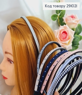 Обруч пластик с тканью в асс. 291021 фото