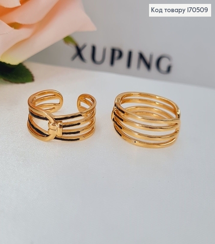 Кольцо Узелок черненый  Xuping 18K 170509 фото 1