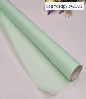 Пленка однотонная, СВЕТЛО САЛАТОВА, рулон  65см*9ярда, 65мкр342 342002 фото