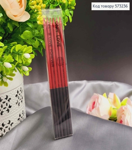 Свічки для торта, Червоні металік+Чорне з написом , 14см 573236 фото 1