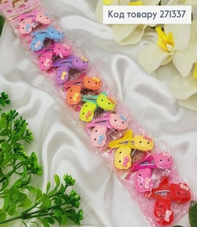 Набір дитячих заколок тік-так, "Хелоу Кітті" 20шт/уп. 271337 фото