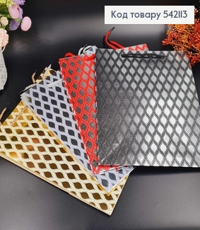 Пакет бумажный "Капелька", 26х32х10см, в ассорт. 542113 фото