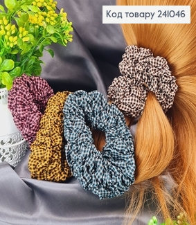 Резинка об"ємна КЛІТИНКА  в асорт. (густа, широка) 241046 фото