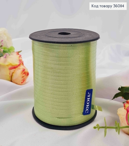 Лента-Завязка полипропиленовая, ЗЕЛЕНАЯ, шир.0,5см, дл. 250м 360114 фото 1