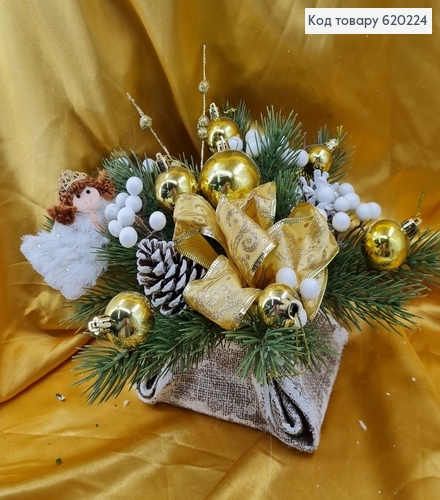 Новорічна композиція з ялинки (іграшки, фігурка) в ас. 620224 фото 2