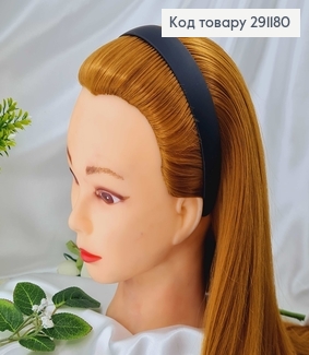 Обруч пластик, черный матовый, 2,5см 291180 фото