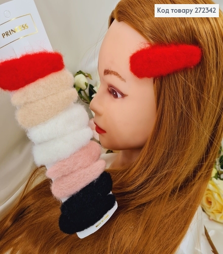 Заколка тик-так детская Пушок 10шт/уп 272342 фото 2