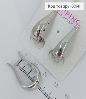 Серьги  медицинское золото Xuping 180141 фото