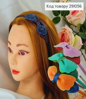 Обруч метал Бант із фоамірана  в асорт. 291056 фото