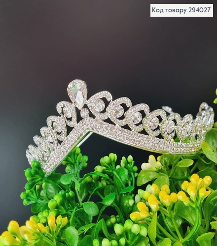 Диадема Свадебная мечта с камнями 294027 фото 2