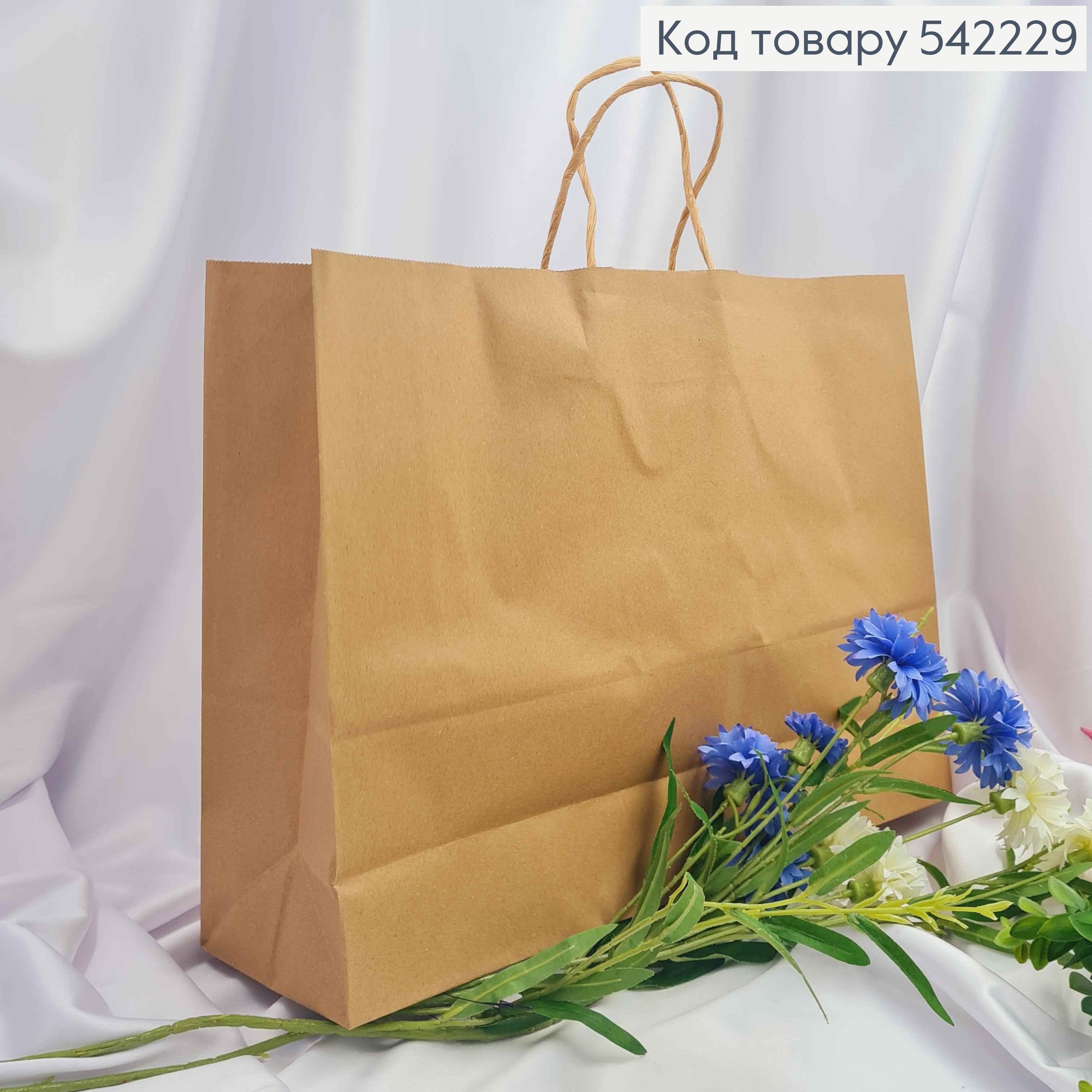 Пакет бумажный 42*31*12см Крафт 542229 фото 1