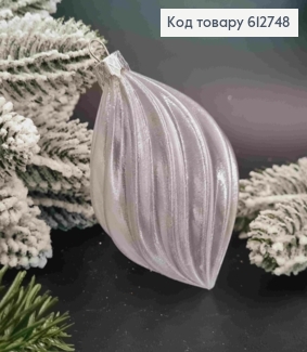 Фигурка мираж "БУРУЛЬКА №3", ПРОЗРАЧНОЕ, 9*6см, украшение пластиковое, Украина 612748 фото