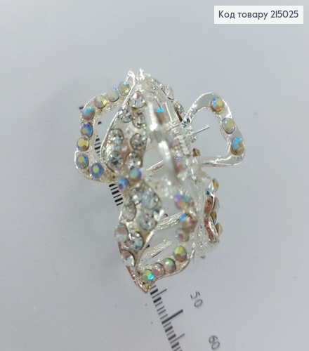 Краб металл роскошные камни 4 см 215025 фото 2