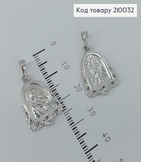 Иконка "Божа мать" медсплав Xuping 1,5*1см 210032 фото