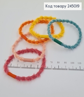 Резинка Пушок плетеная в асс.10 шт / уп. цена за уп. 245019 фото