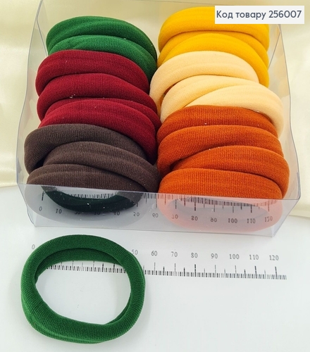 Резинка микрофибра Китай 5 см №1 20 шт/уп 256007 фото 1