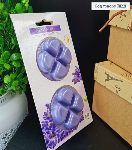 Аромавоск BISPOL Лаванда 2 шт в аромалампу 311221 фото 1