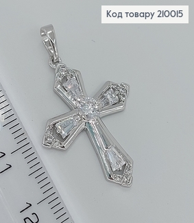 Крестик 2,5*2см медицинское золото Xuping 210015 фото